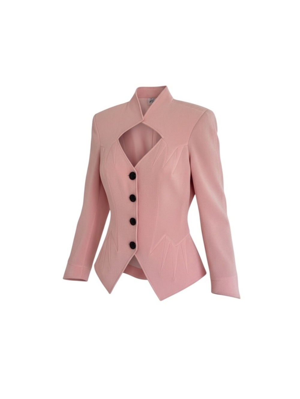 Lillie Rubin Pink Structured Jacket